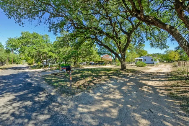 a view of outdoor space with trees