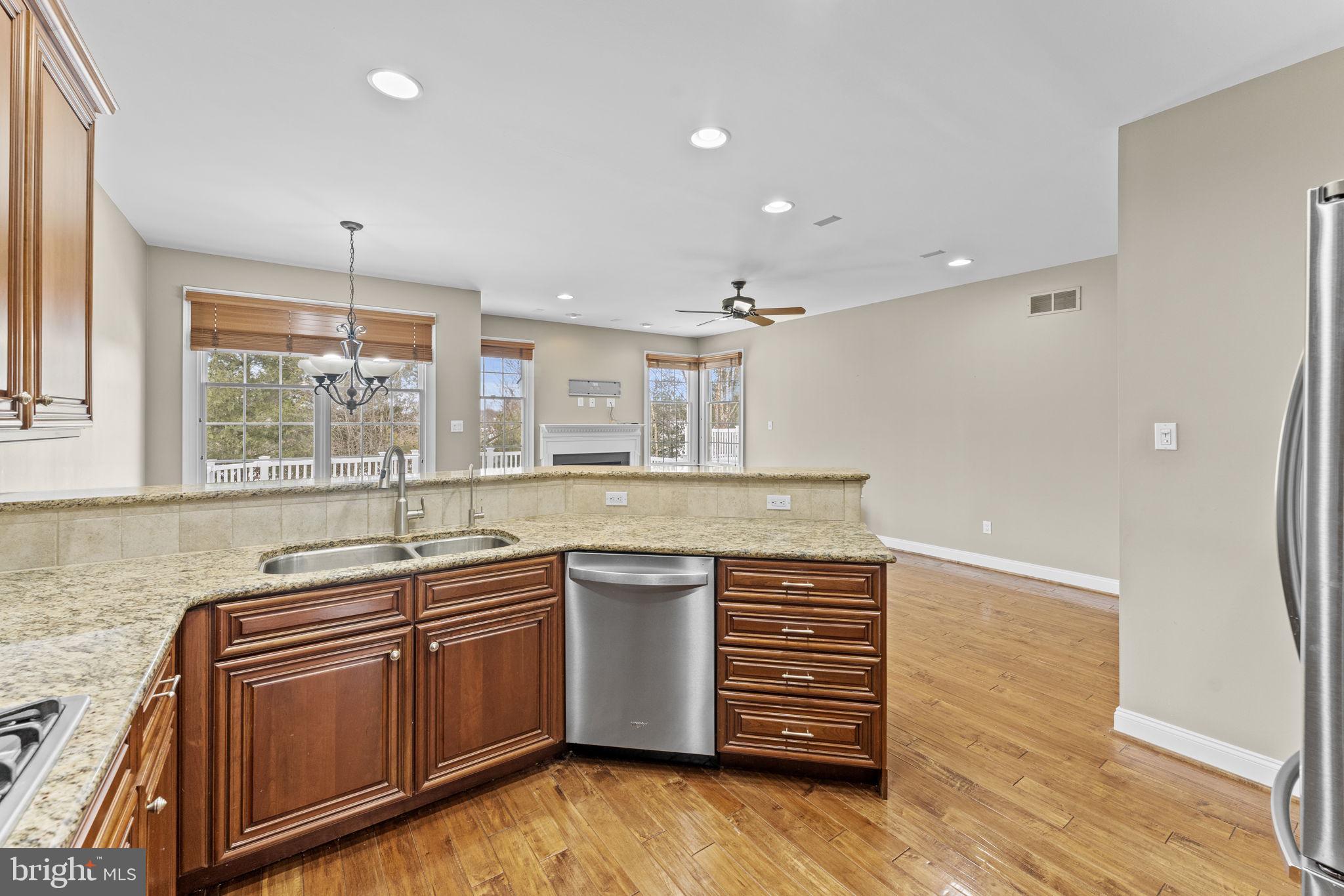 14 Sloan Road West Chester, PA 19382 - Photo 13 of 78 kitchen to family room