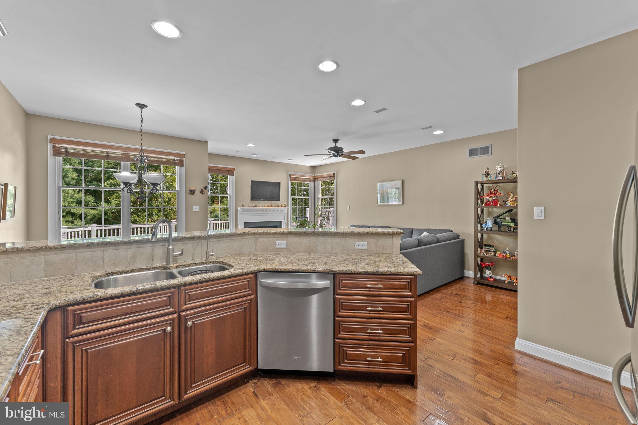 14 Sloan Road West Chester, PA 19382 - Photo 50 of 78 Kitchen to family room when it was furnished