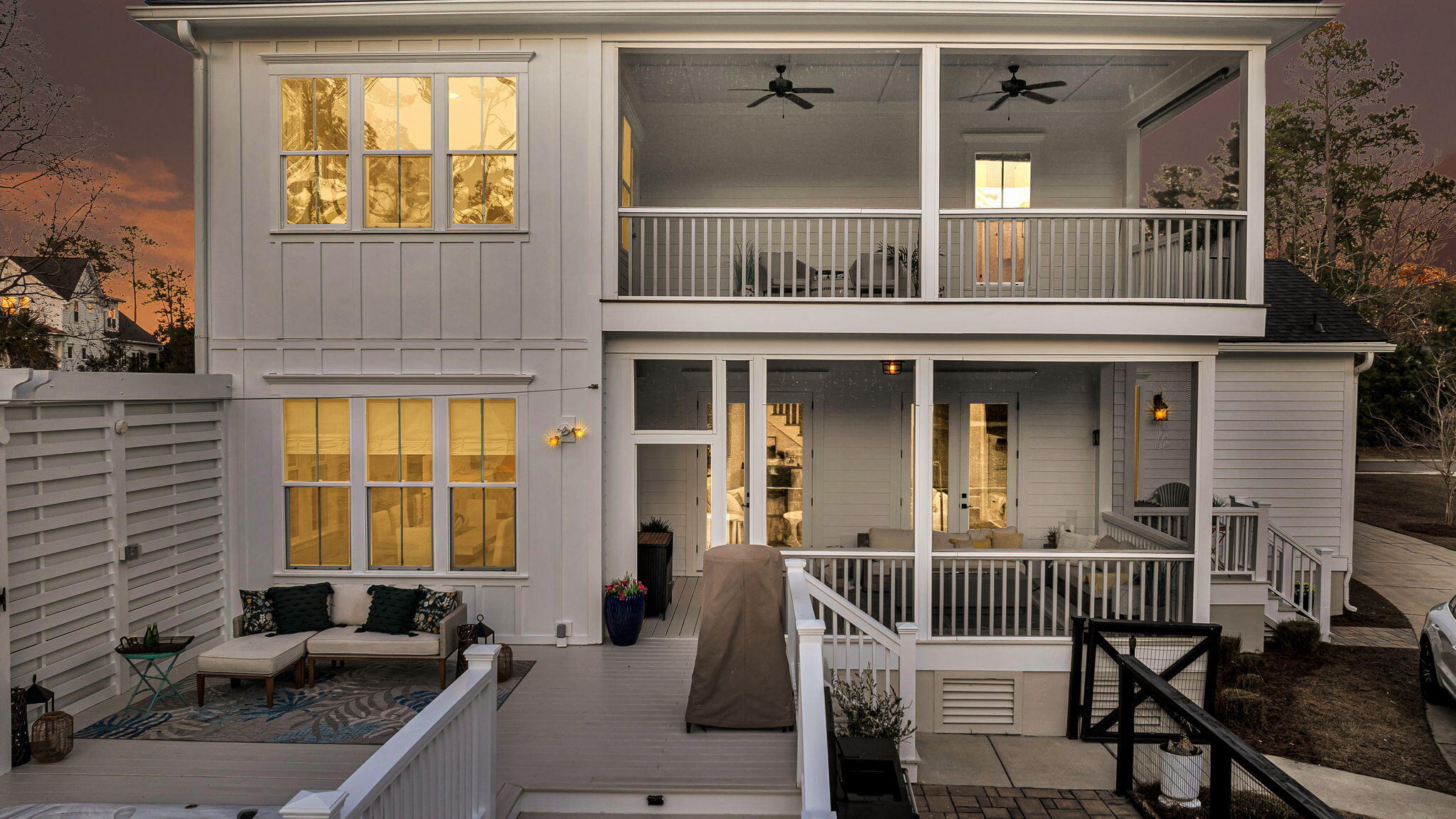 3555 Holmgren Street Mount Pleasant, SC 29466 - Photo 38 of 41 CREM - 3555 Holmgren Aerial Twilights-19