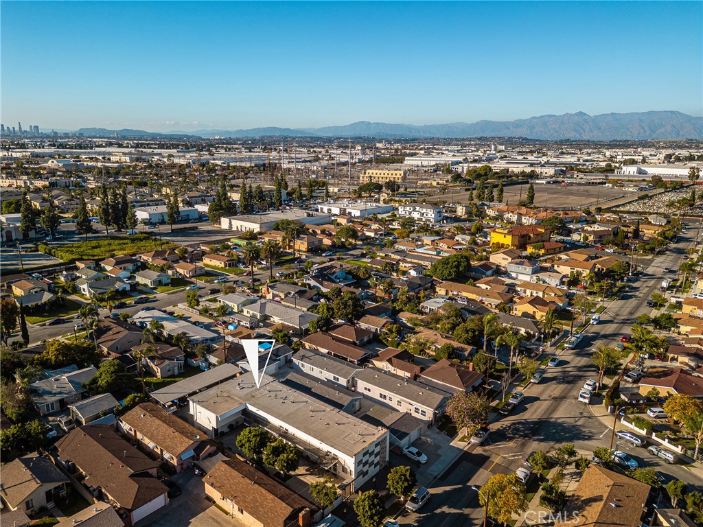 6725 Perry Road Bell Gardens, CA 90201 - Photo 34 of 40 an aerial view of a city