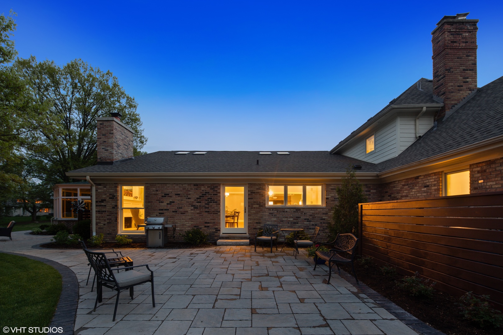 2801 Meyers Road Oak Brook, IL 60523 - Photo 39 of 48 a front view of a house with a yard