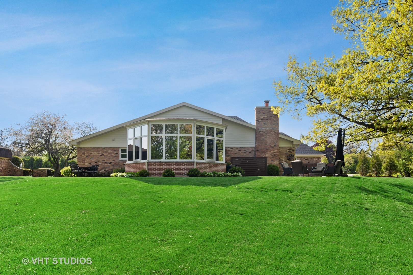 2801 Meyers Road Oak Brook, IL 60523 - Photo 42 of 48 a view of a house with a big yard