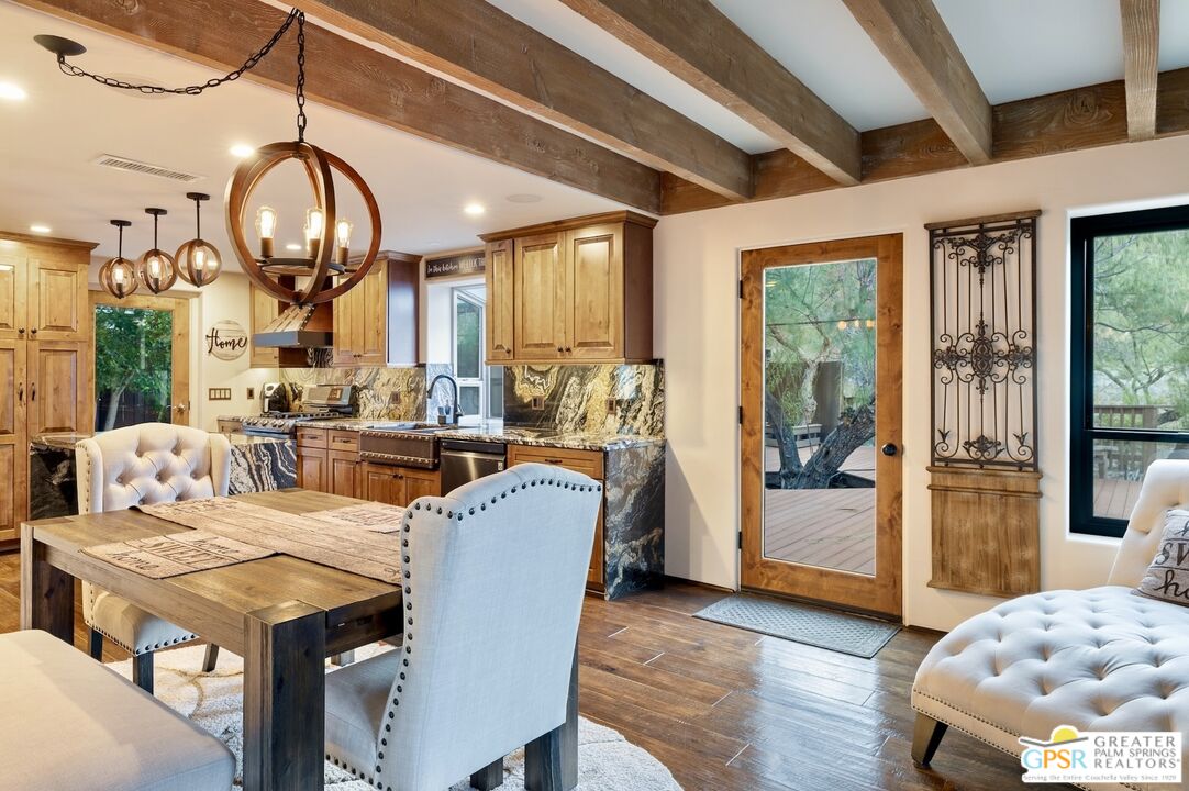15911 Falls Creek Road Whitewater, CA 92282 - Photo 23 of 61 a very nice looking dining room with a table and chairs