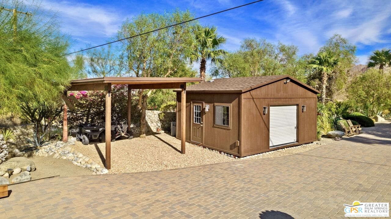 15911 Falls Creek Road Whitewater, CA 92282 - Photo 45 of 61 a view of a house with a outdoor space