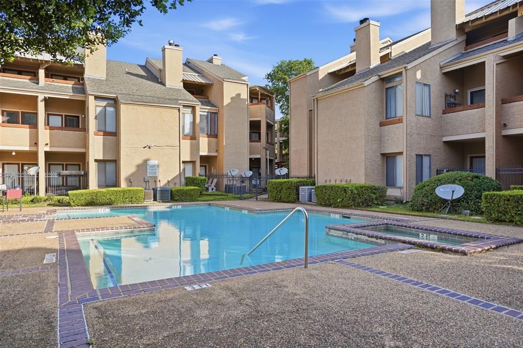 5550 Spring Valley Road, Unit F14 Dallas, TX 75254 - Photo 15 of 15 View of community pool from unit
