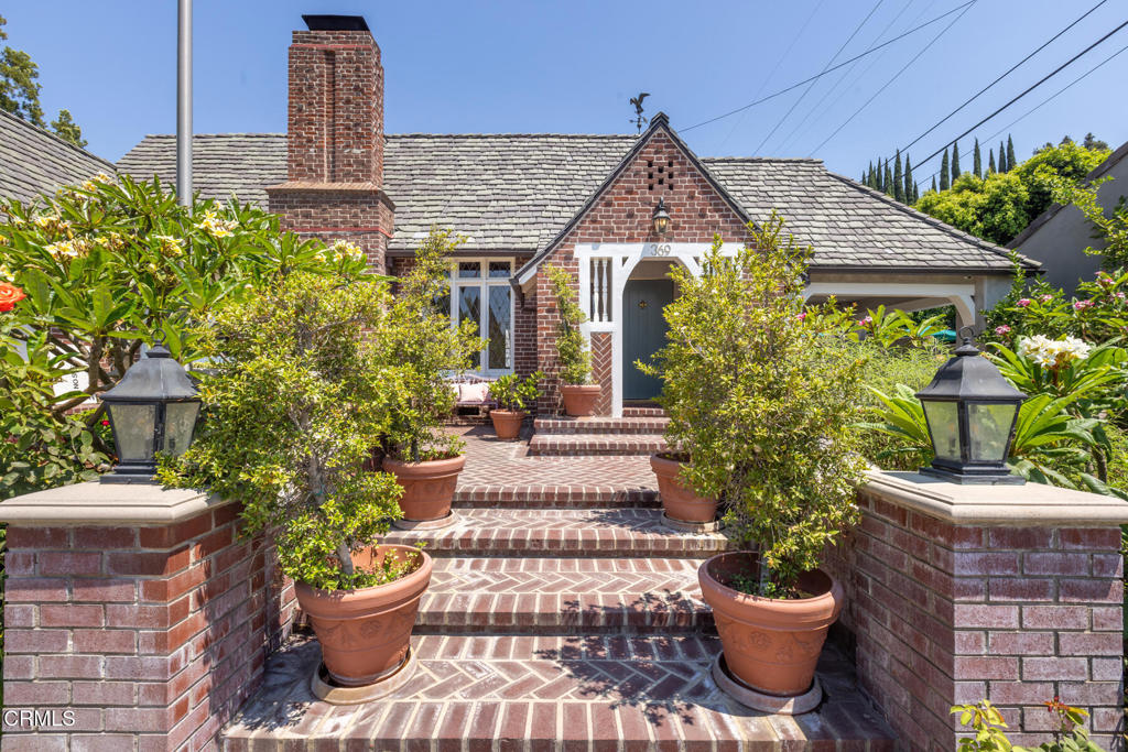 369 West Kenneth Road Glendale, CA 91202 - Photo 3 of 36 a view of a house with potted plants