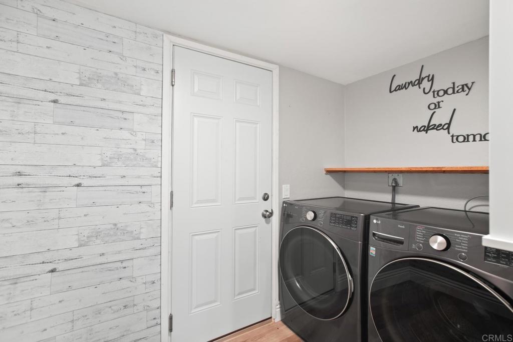391 Via Almansa Encinitas, CA 92024 - Photo 17 of 35 a utility room with dryer and washer