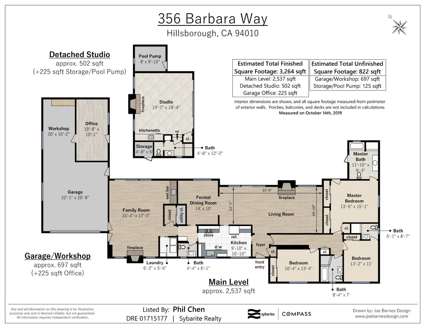 356 Barbara Way Hillsborough, CA 94010 - Photo 36 of 37