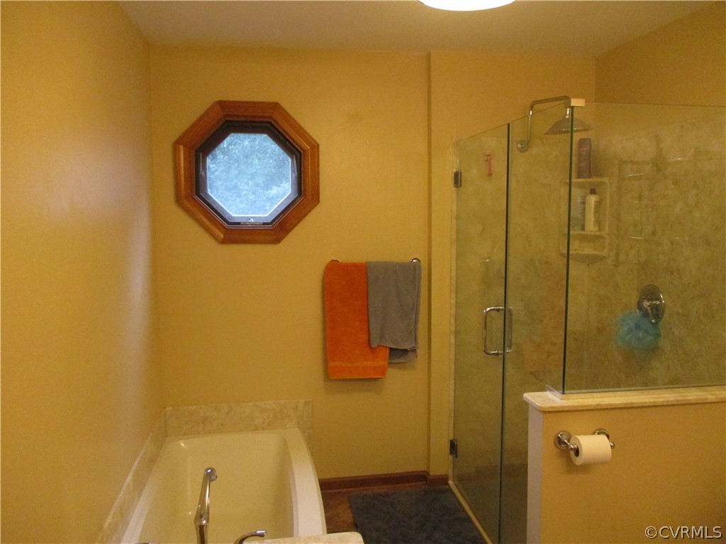 12630 2nd Branch Road Chesterfield, VA 23838 - Photo 17 of 23 Ceramic Master Bath, Soak Tub, Glass Shower