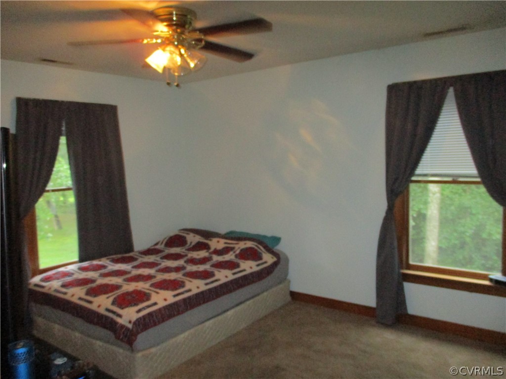 12630 2nd Branch Road Chesterfield, VA 23838 - Photo 18 of 23 Front Bedroom, Double Windows, Walk-in Closet