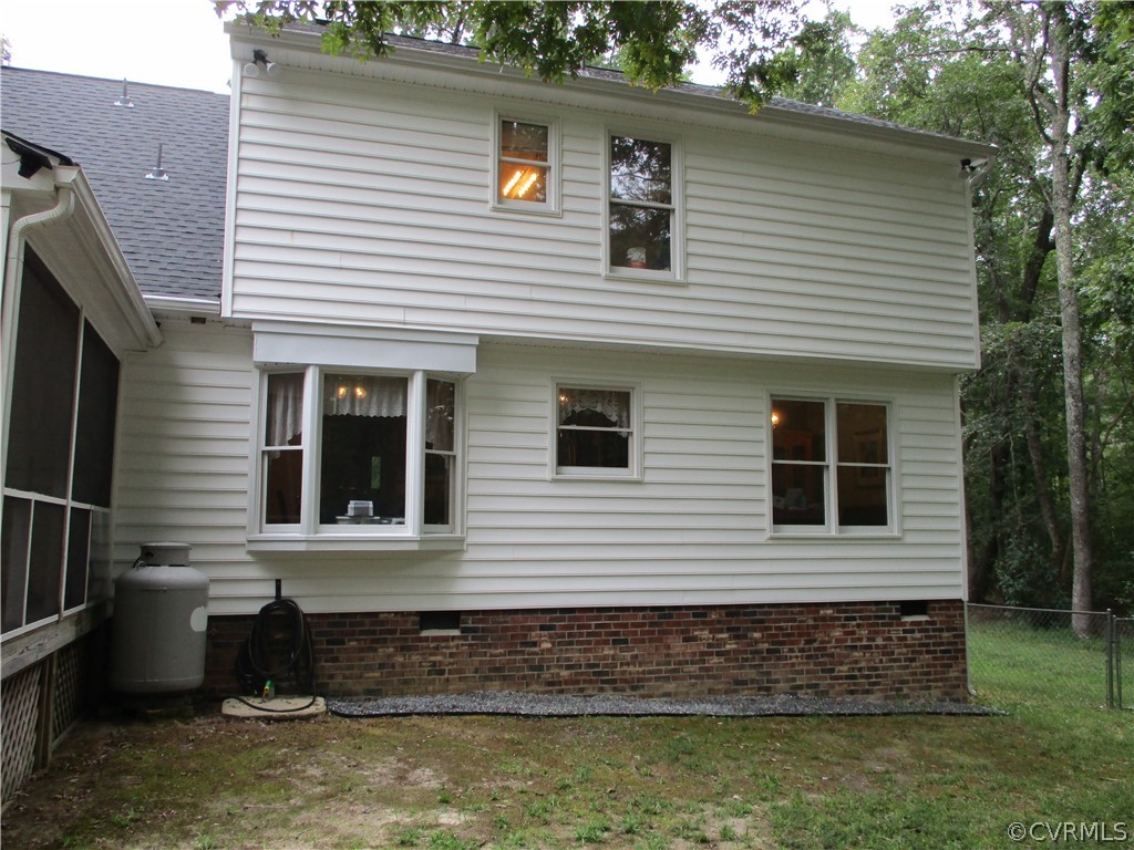 12630 2nd Branch Road Chesterfield, VA 23838 - Photo 23 of 23 REAR VIEW.BAY WINDOW