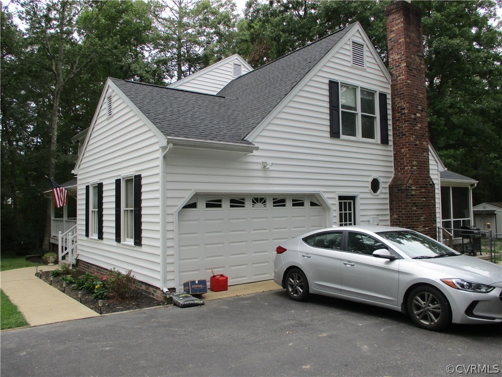 12630 2nd Branch Road Chesterfield, VA 23838 - Photo 3 of 23 TWO CAR GARAGE,SIDE ENTRANCE