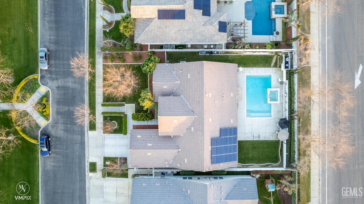 Undisclosed Address Bakersfield, CA 93311 - Photo 49 of 55 an aerial view of a house with outdoor space