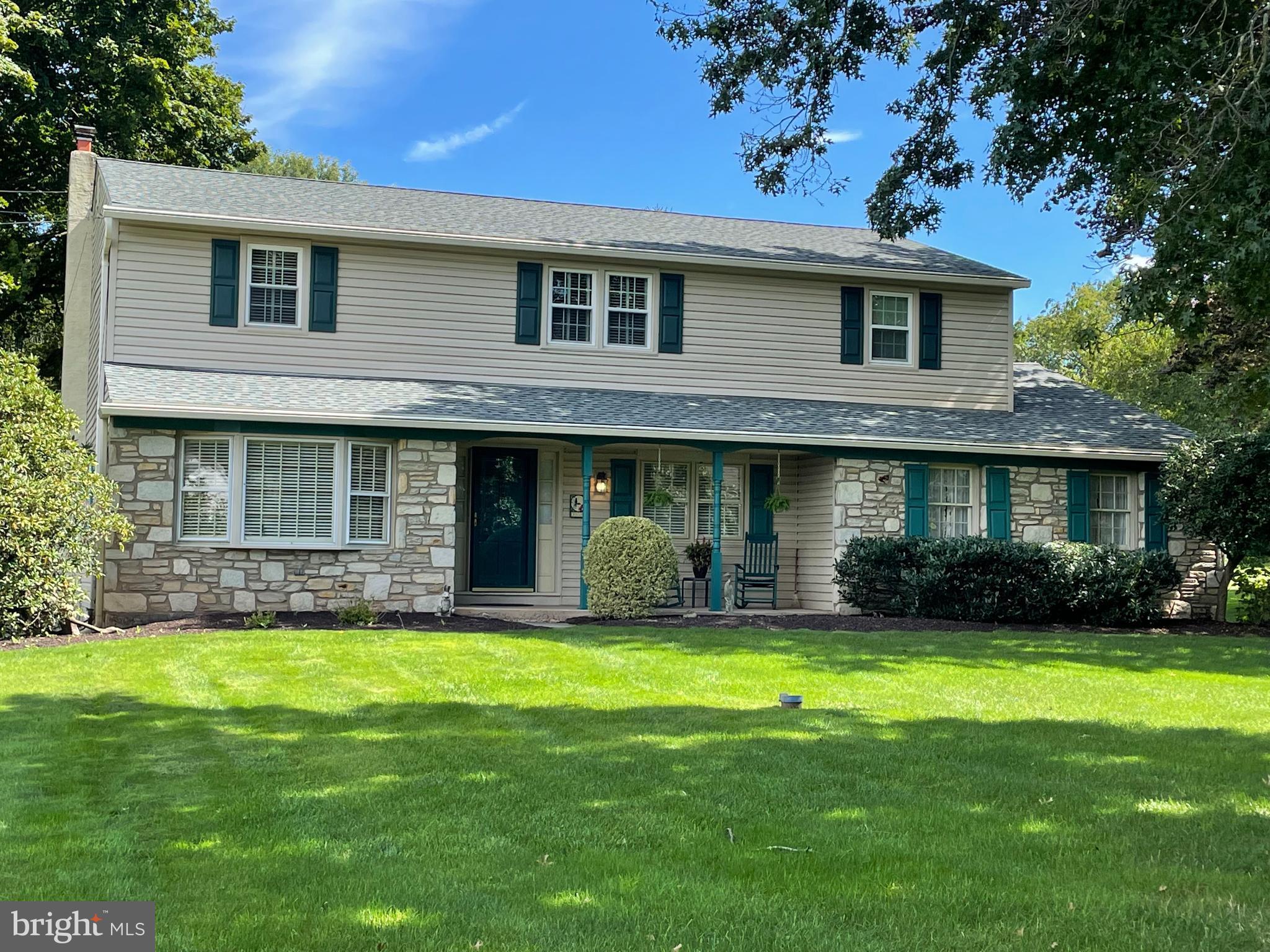 218 Pebble Ridge Road Warrington, PA 18976 - Photo 2 of 41 Front showing young roof