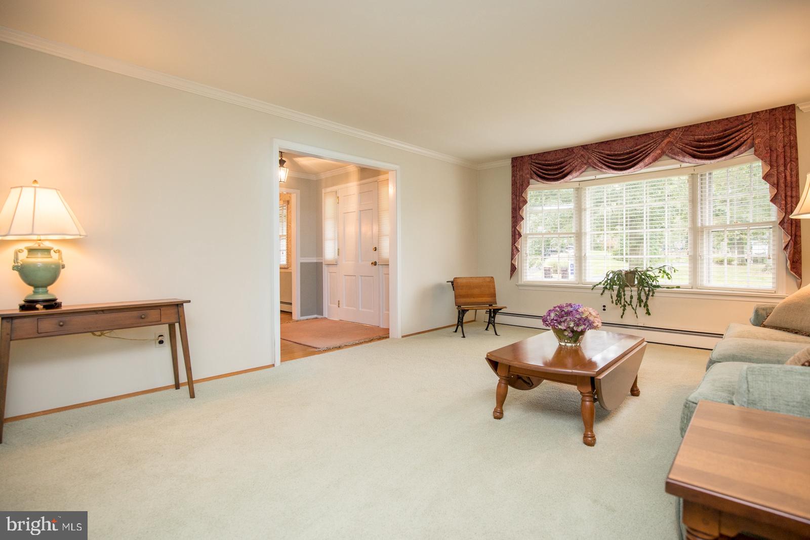 218 Pebble Ridge Road Warrington, PA 18976 - Photo 6 of 41 Living Room with front bay window