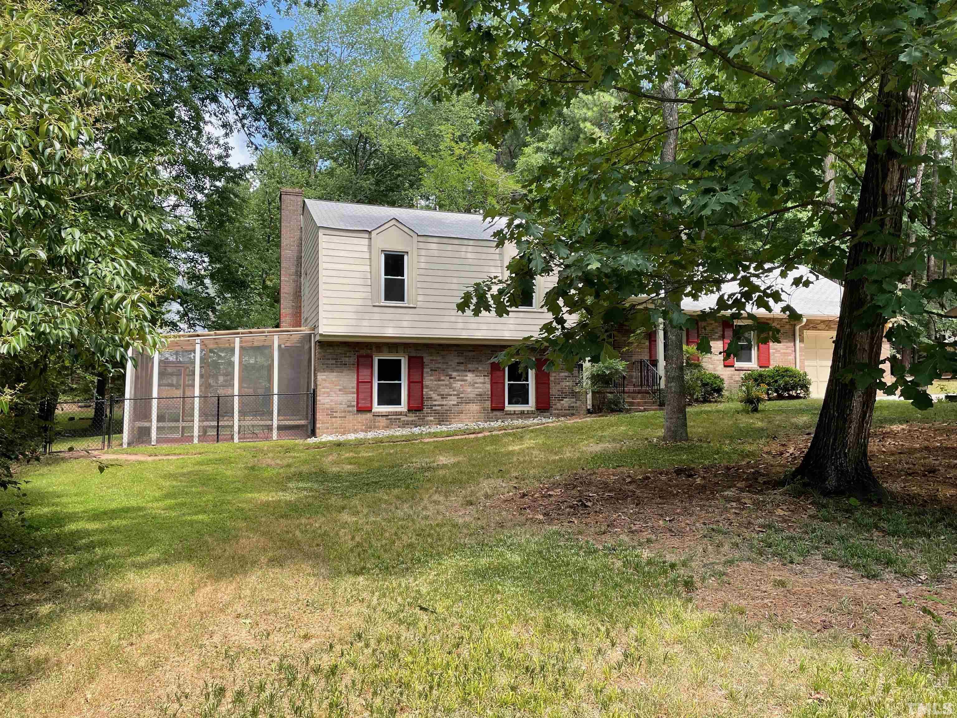 4506 Malvern Road Durham, NC 27707 - Photo 5 of 40 Another view from street from the left side of the lot.