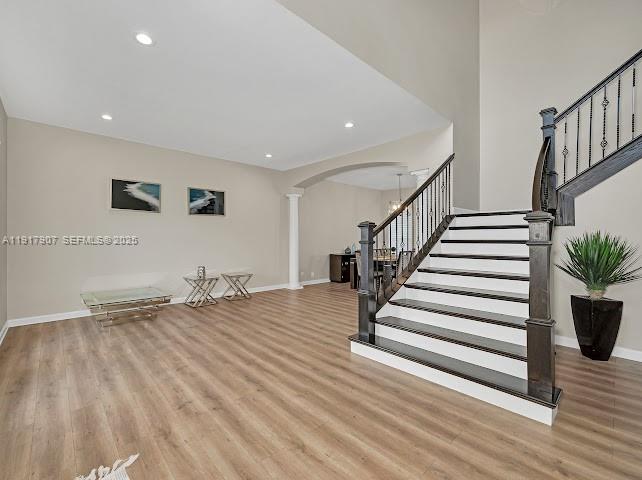 585 Southwest Yacht Basin Way Stuart, FL 34997 - Photo 25 of 61 a view of entryway with wooden floor