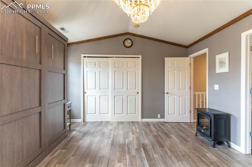 1166 Walters Point Monument, CO 80132 - Photo 15 of 21 a view of entryway with wooden floor