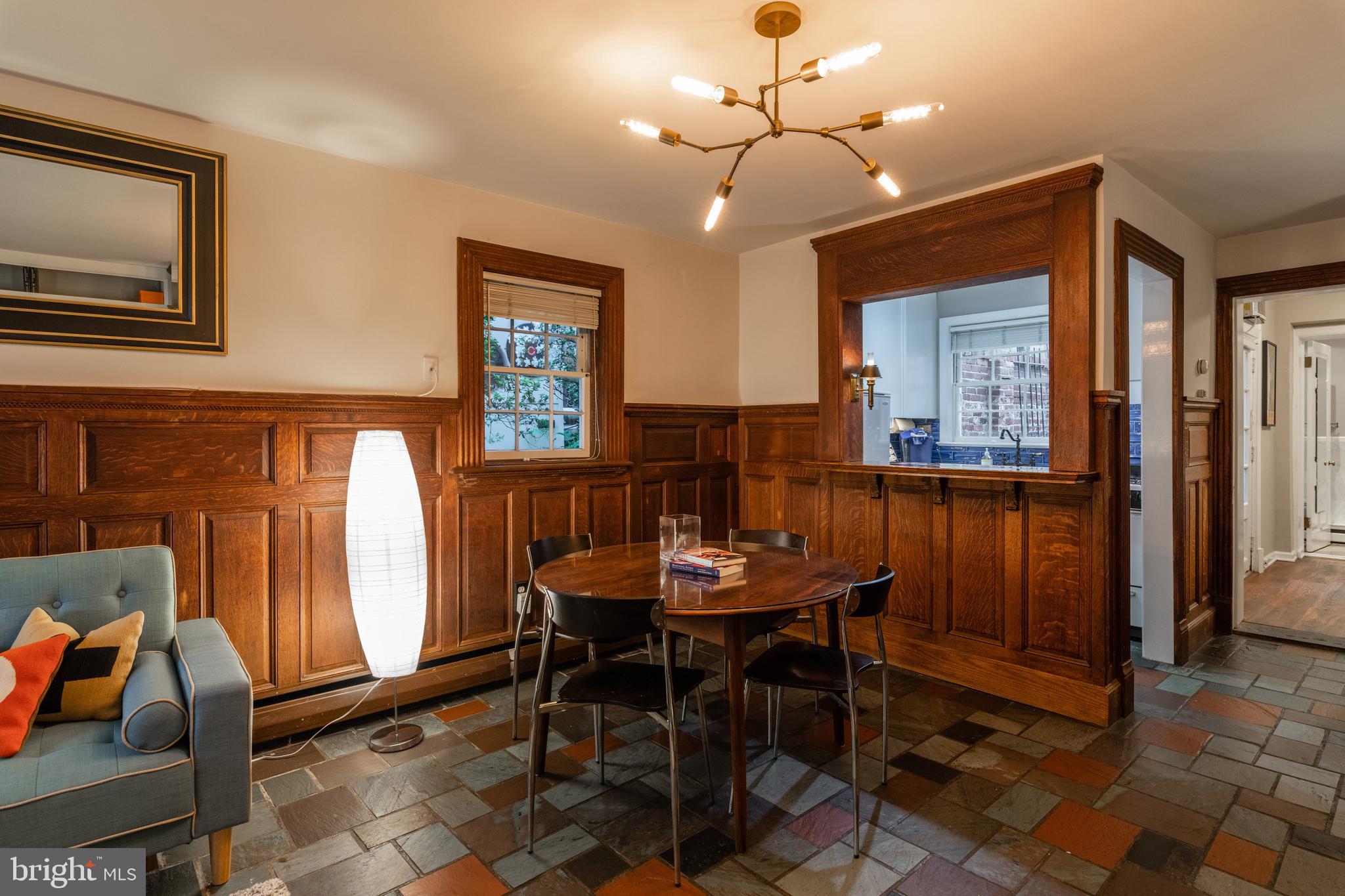 636 G Street Southeast Washington, DC 20003 - Photo 25 of 34 Wainscoting salvaged from another historic home