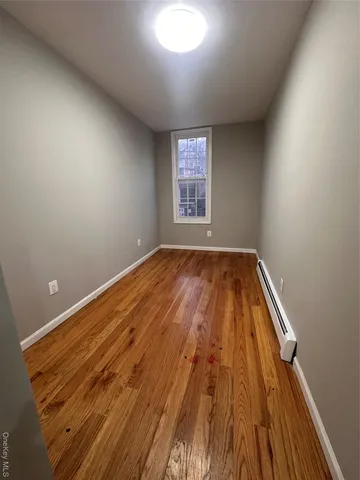 a view of wooden floor in a room