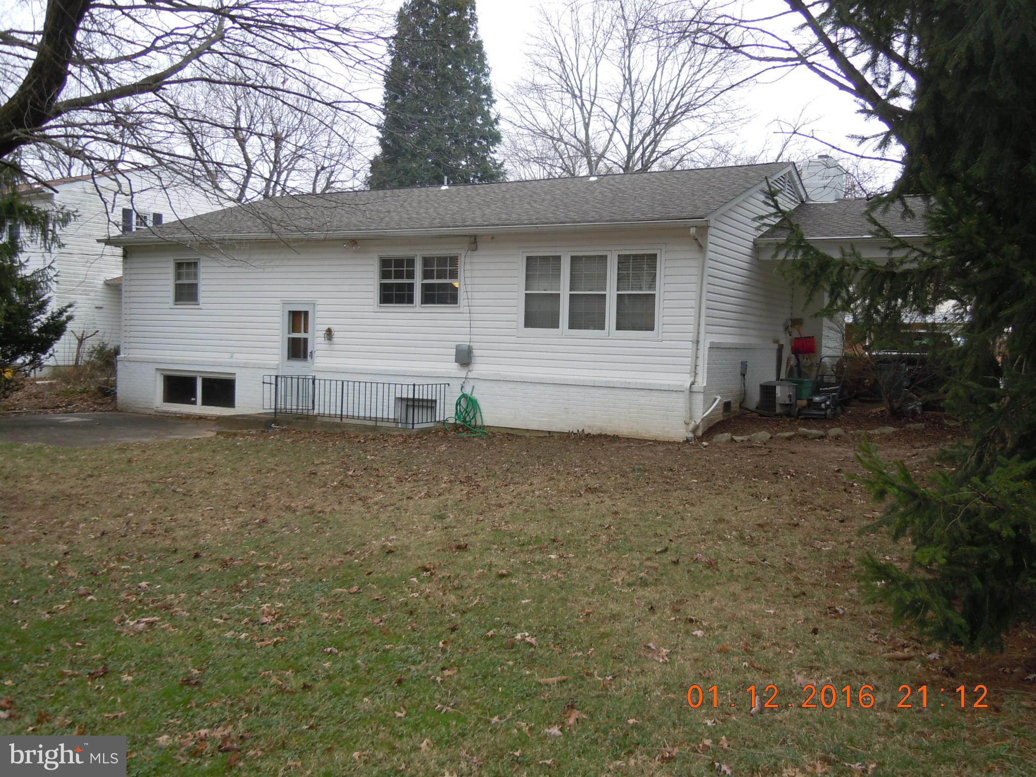 8818 Stonehaven Road Randallstown, MD 21133 - Photo 11 of 12 Exterior (Rear)