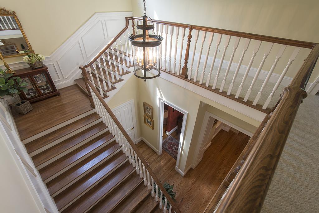 3610 Trimble Road Nashville, TN 37215 - Photo 25 of 29 Custom Stairway with Crystal Finials