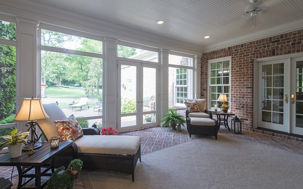 3610 Trimble Road Nashville, TN 37215 - Photo 27 of 29 Inviting Screened-in porch - a beautiful extension of the family entertaining area