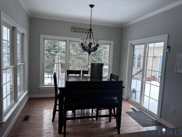 a close view of water heater room