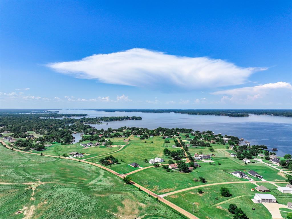 Tbd Tbd Loving Ranch Road Trinidad, TX 75163 - Photo 2 of 8 Aerial view of property and surrounding area featuring a nearby body of water