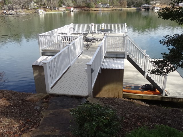 231 Jumping Branch Road Tamassee, SC 29686 - Photo 1 of 35 View of dock looking out on water