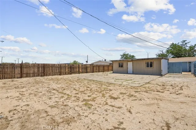 a outdoor space with garden view