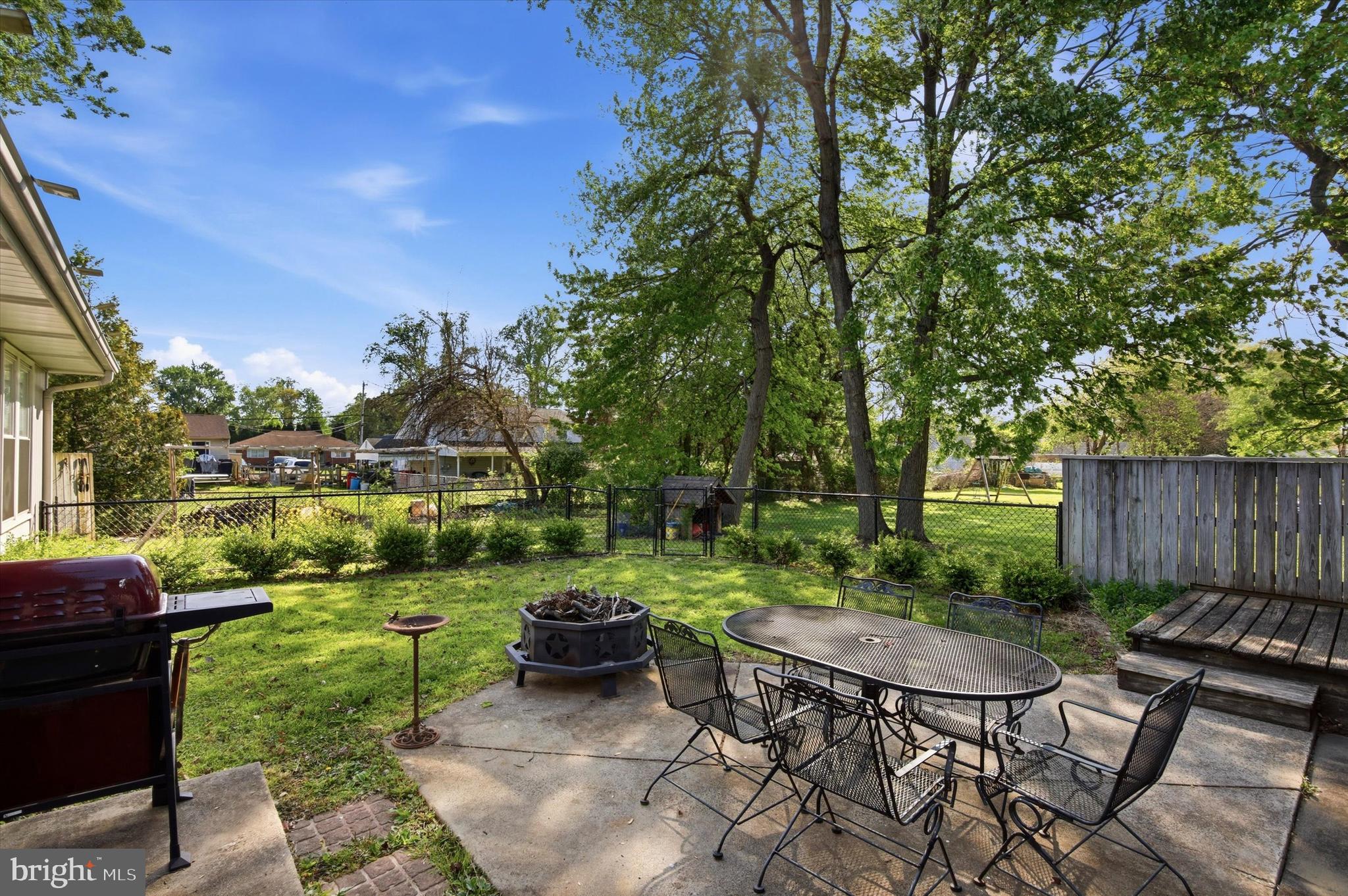 Backyard of 320 Maple Street