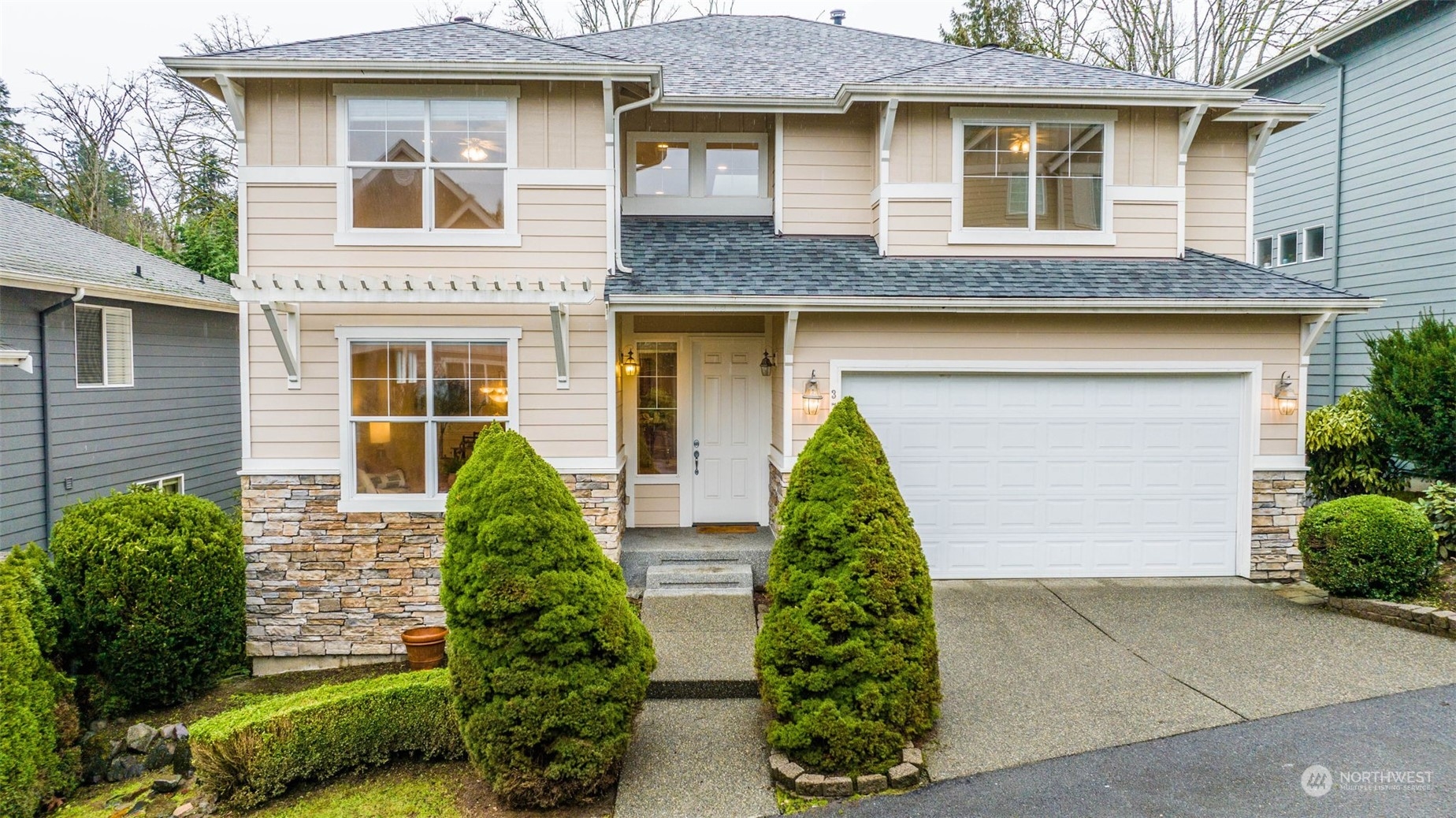 front view of a house