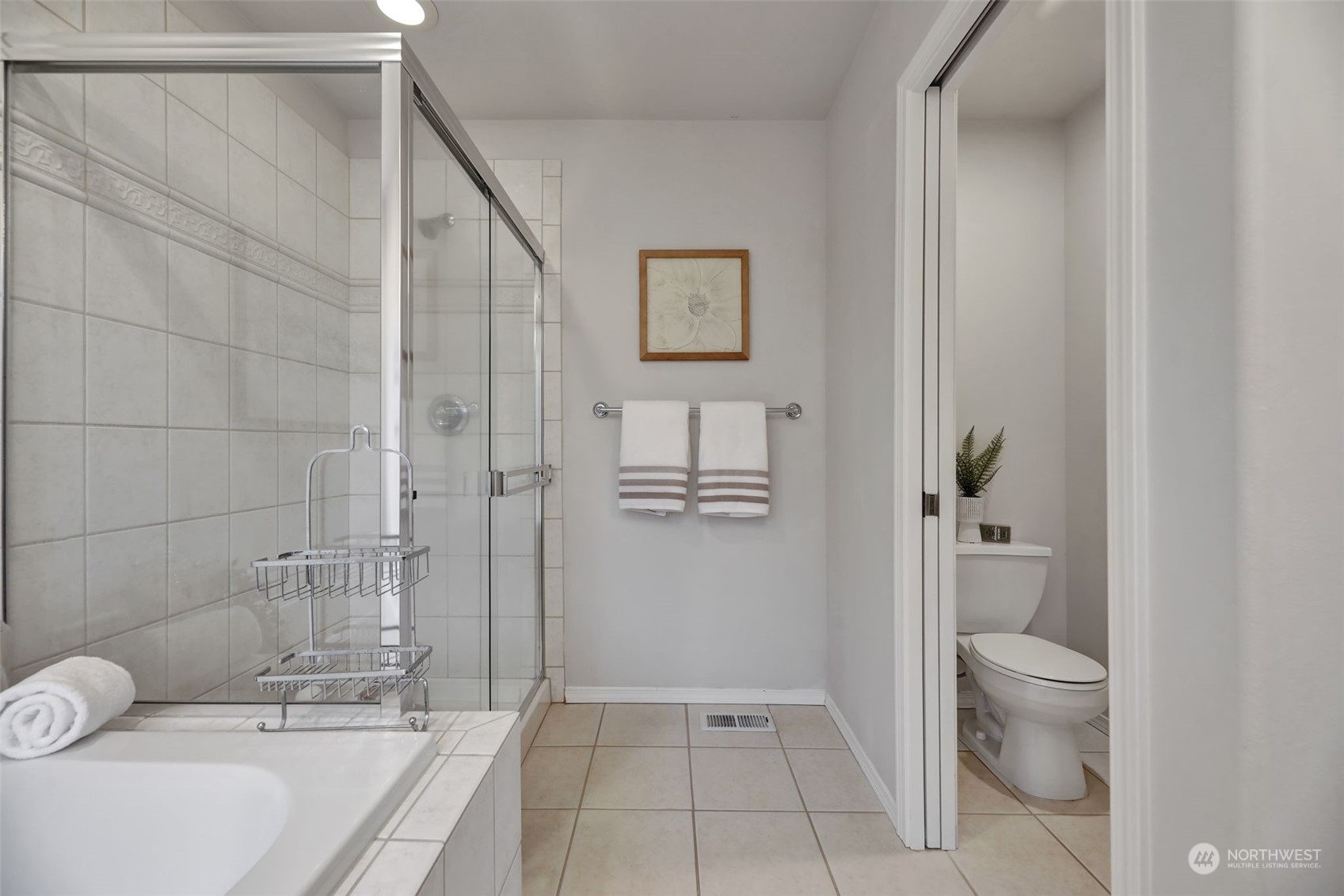 3714 Lincoln Court Northeast Renton, WA 98056 - Photo 18 of 33 a bathroom with a granite countertop sink a toilet and shower