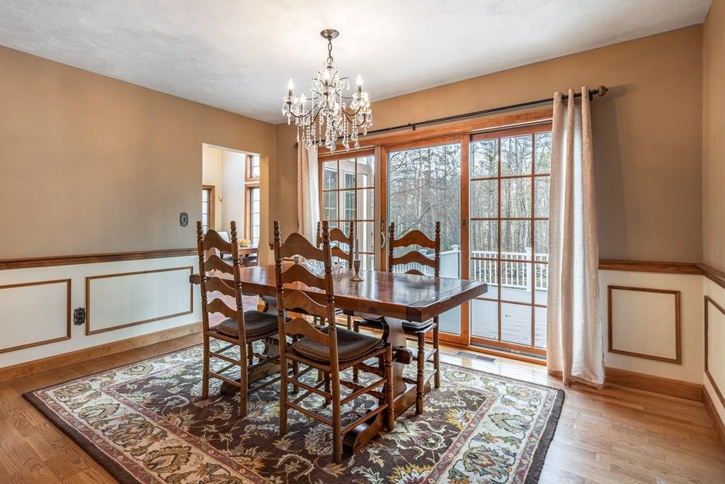 77 Richardson Road Boxborough, MA 01719 - Photo 13 of 32 a view of a dining room with furniture window and wooden floor