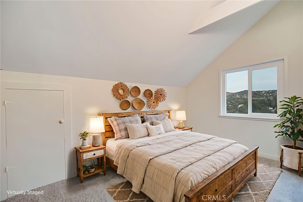 6750 Rainbow Heights Road Fallbrook, CA 92028 - Photo 40 of 64 Upstairs Bedroom 4 - Mountain View Side - Virtually Staged