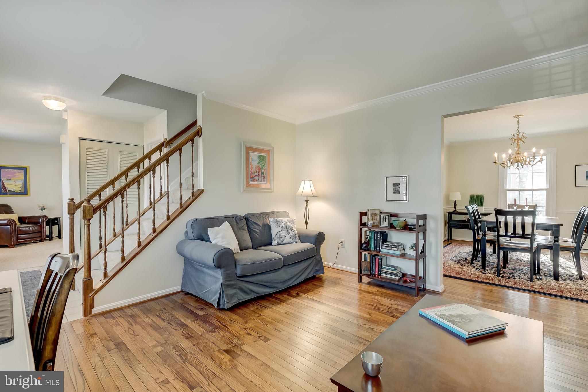 9325 Ramblebrook Road Baltimore, MD 21236 - Photo 11 of 50 Spacious Living Room opens to Dining Room