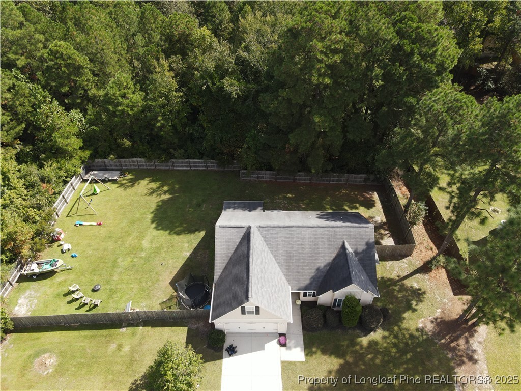 230 Michael Drive Raeford, NC 28376 - Photo 2 of 43 an aerial view of a house with lake view