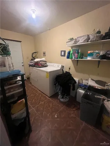 a room with storage and utility