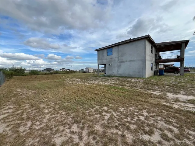 a big room with an outdoor seating