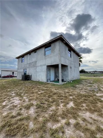 a big house with a yard