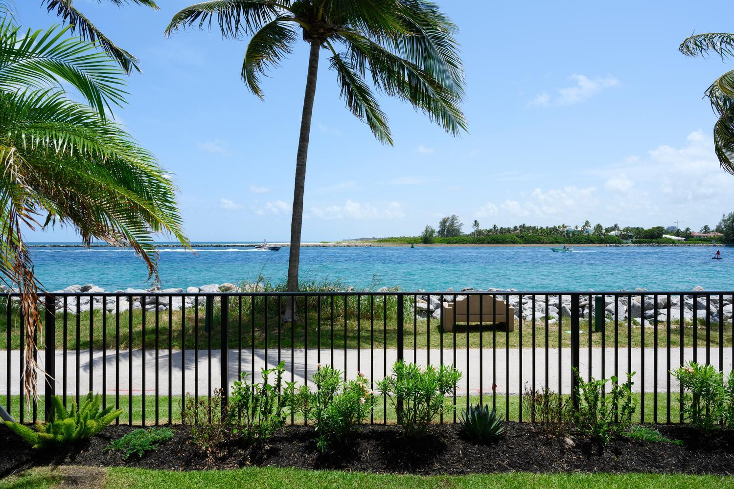 206 Inlet Way, Unit 2W Palm Beach Shores, FL 33404 - Photo 31 of 53 a view of a garden