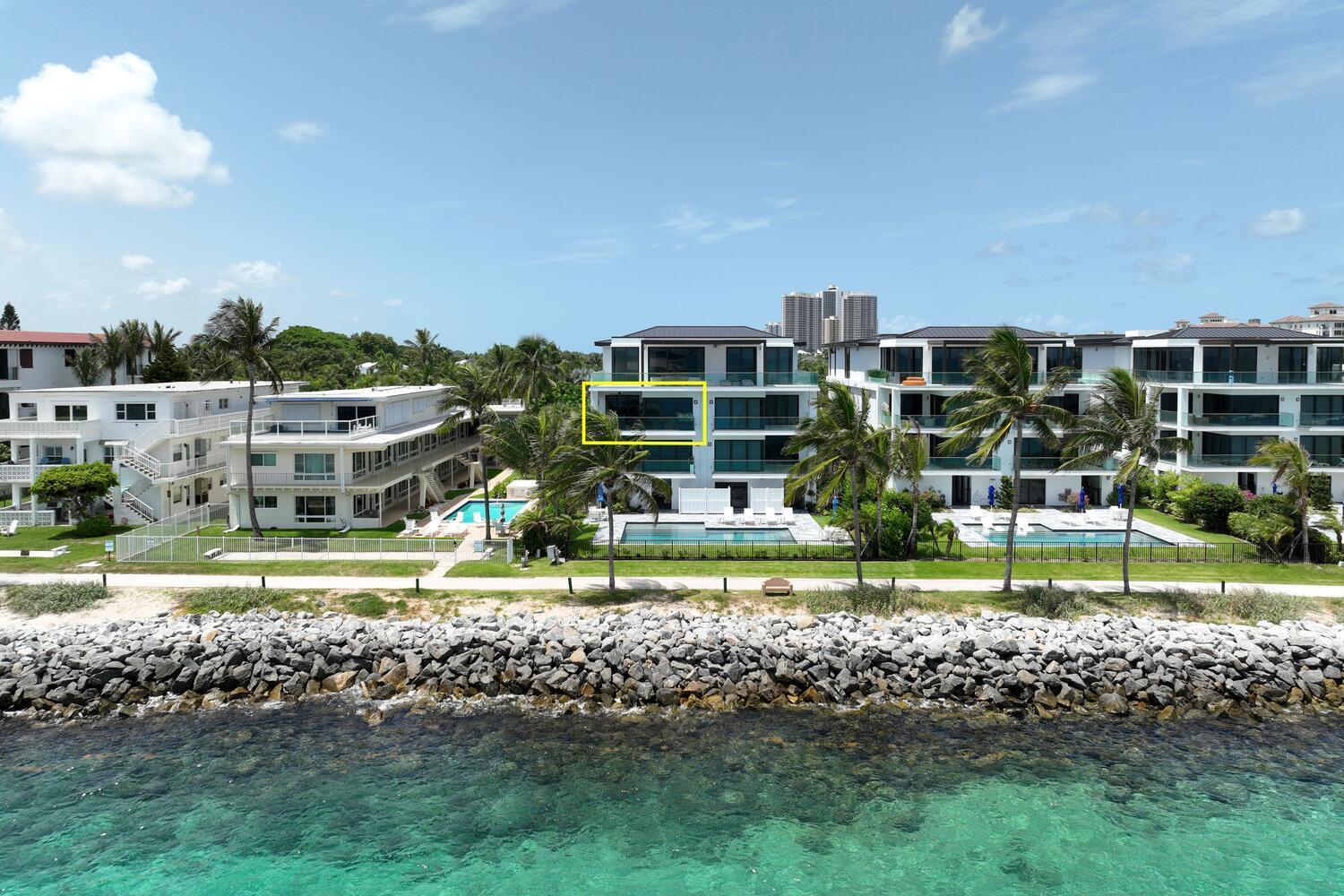 206 Inlet Way, Unit 2W Palm Beach Shores, FL 33404 - Photo 35 of 53 a view of a fountain in front of a house