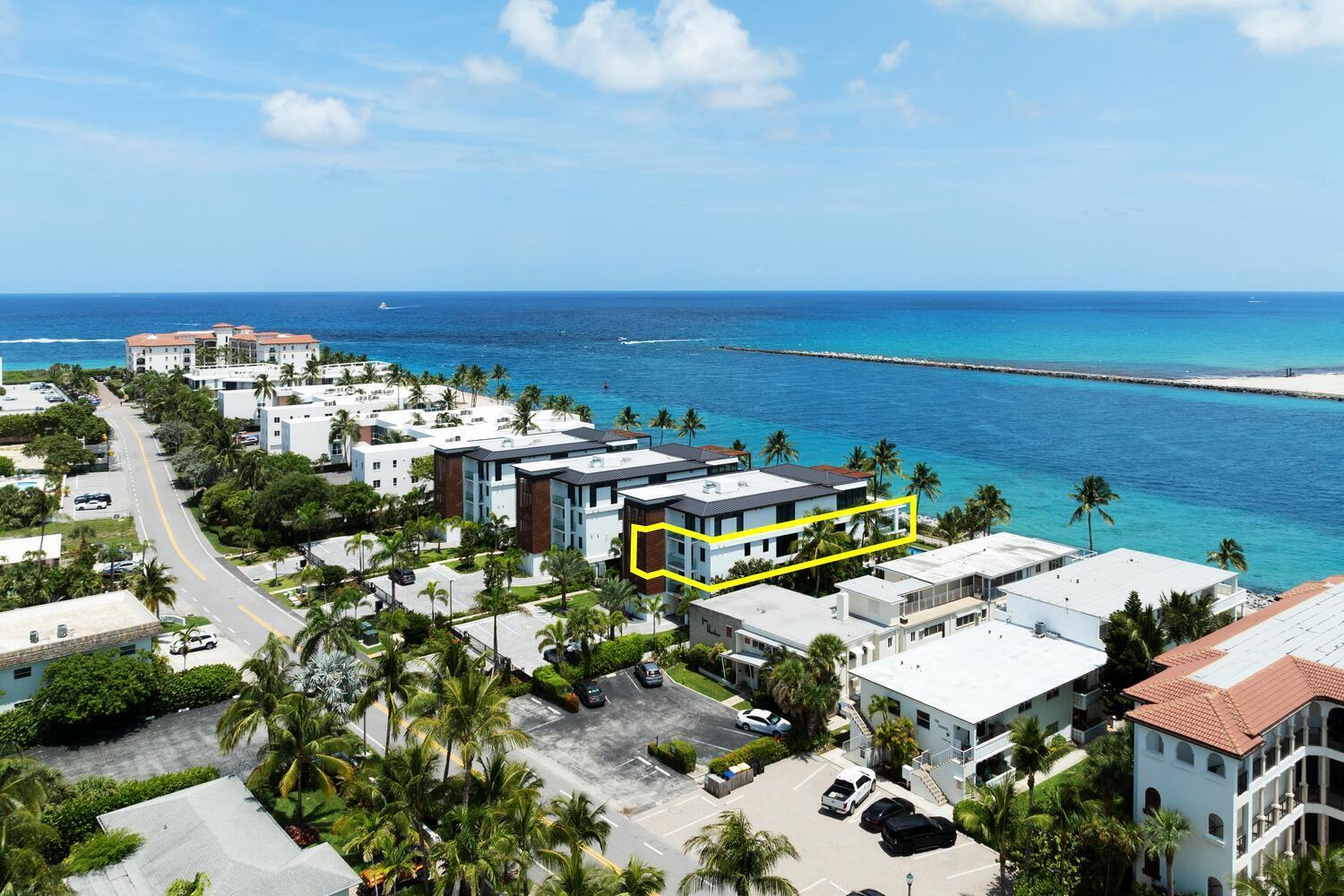 206 Inlet Way, Unit 2W Palm Beach Shores, FL 33404 - Photo 37 of 53 an aerial view of a house with outdoor space