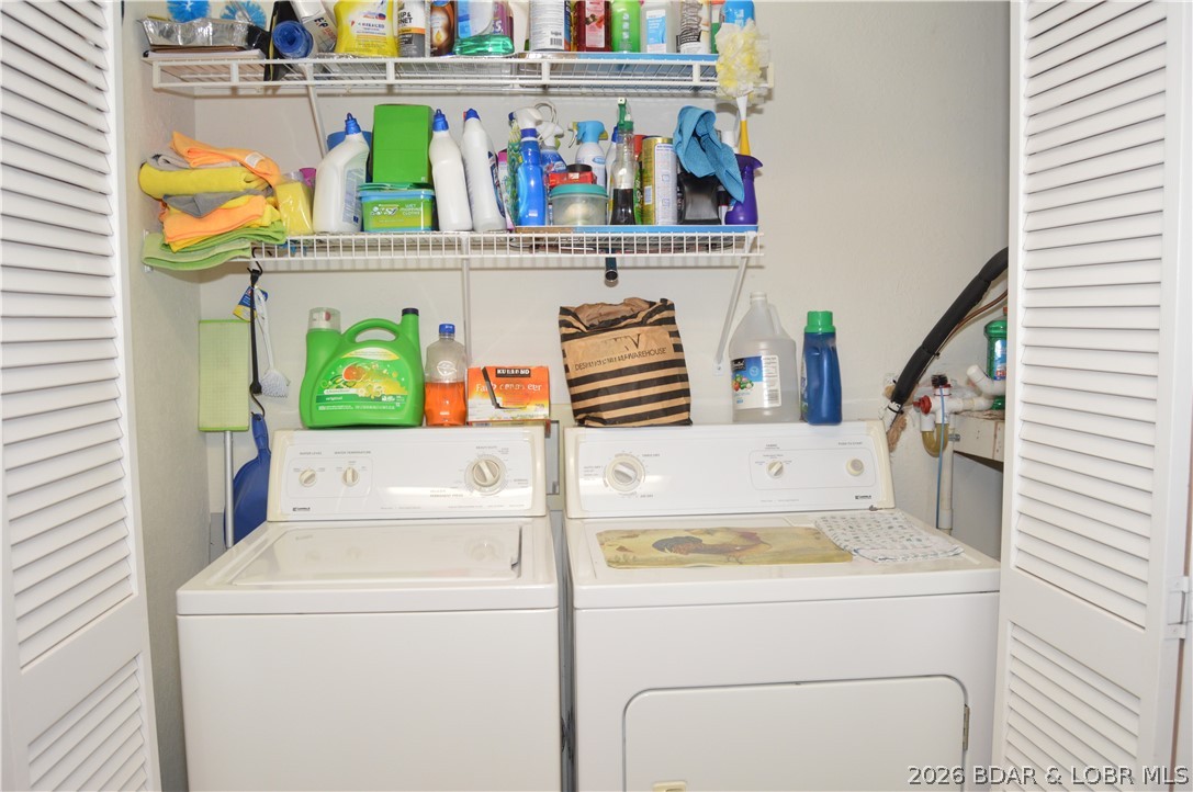 40 Lighthouse Road, Unit 3201 Lake Ozark, MO 65049 - Photo 14 of 38 Laundry closet