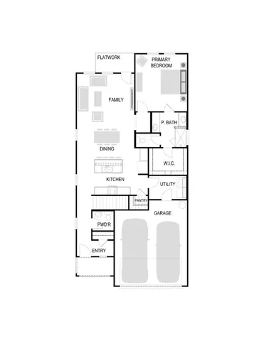 a picture of a floor plan