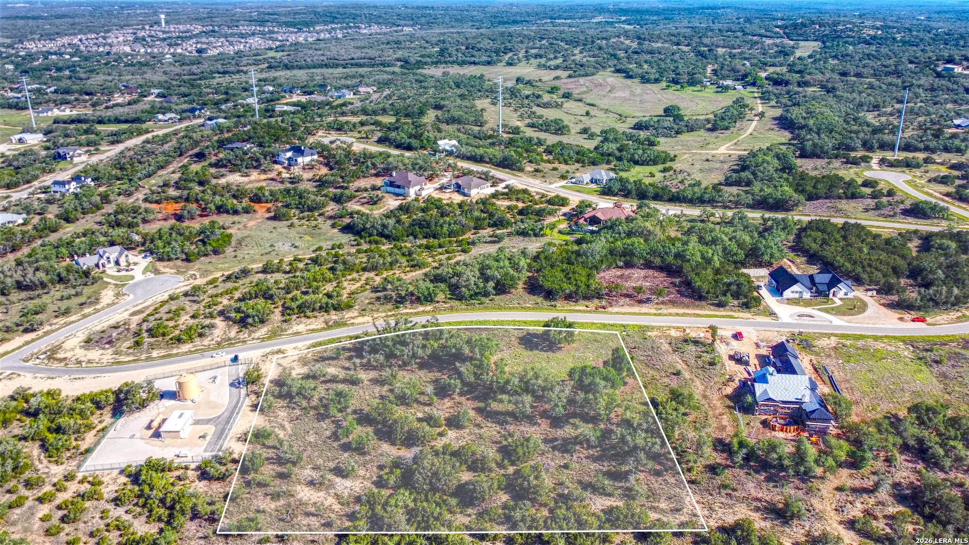 683 Butler Oaks Bulverde, TX 78163 - Photo 7 of 10 an aerial view of residential houses with outdoor space