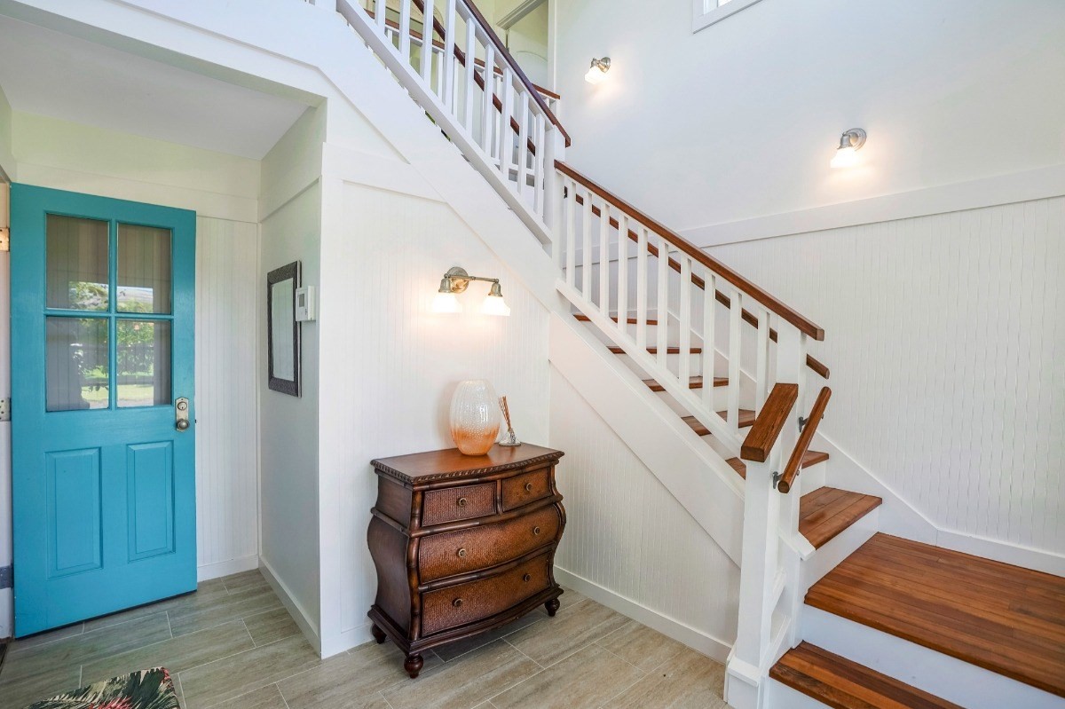 8264 Elepaio Road, Unit B Kekaha, HI 96752 - Photo 13 of 27 a view of entryway and hall with wooden floor