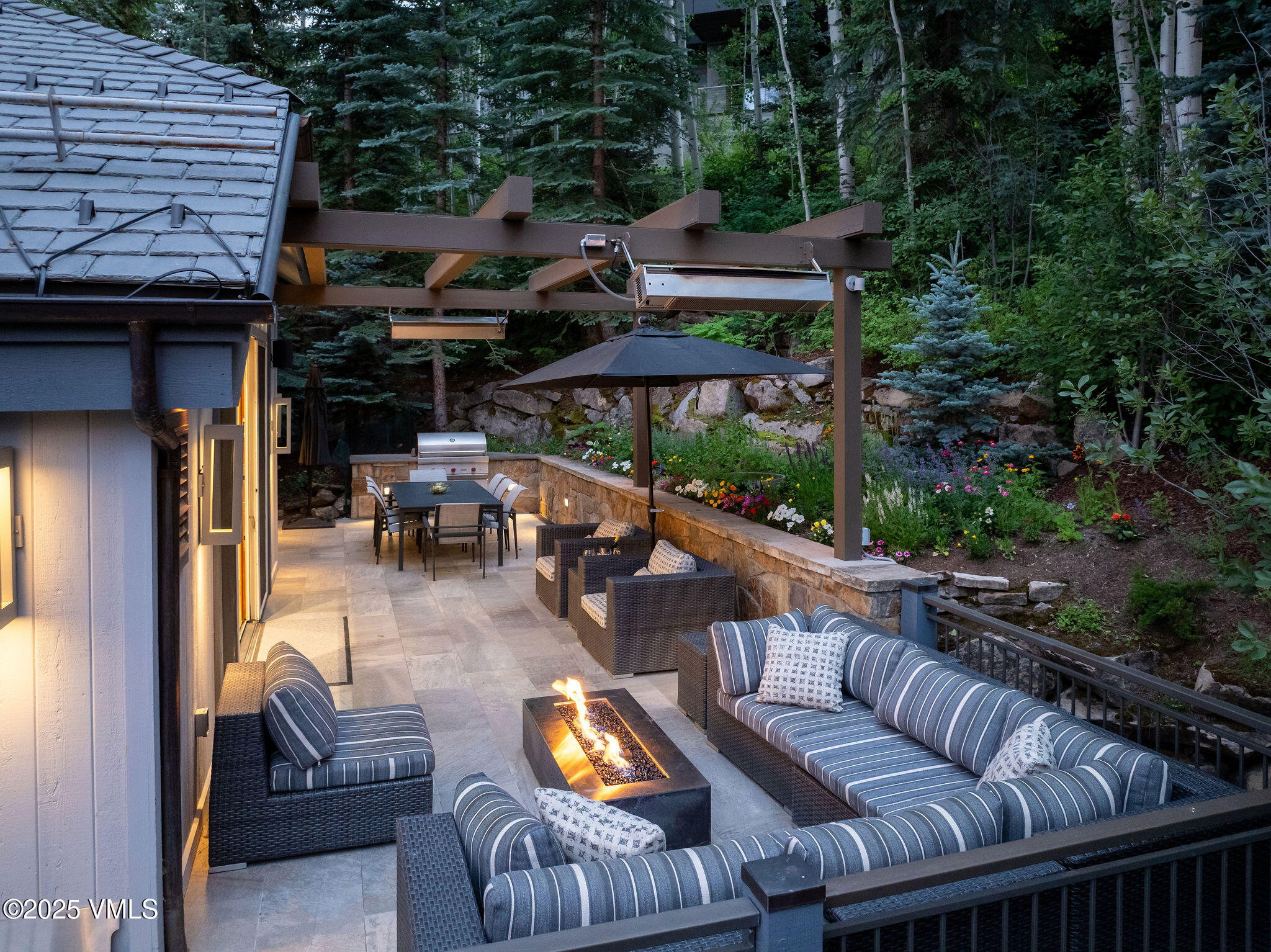 126 West Forest Road, Unit W Vail, CO 81657 - Photo 9 of 40 a view of outdoor sitting area with furniture and wooden deck